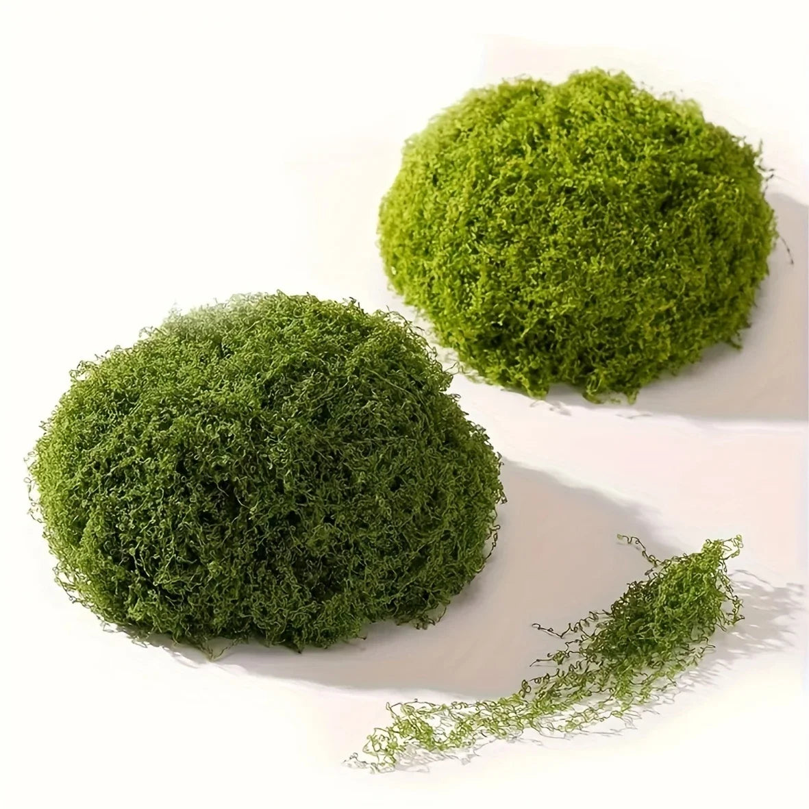 50g Fake Moss DIY Crafts Grass Artificial Moss Faux Preserved Moss Green Plants Home Room Garden Decor Mini Landscape Fake Grass Beauty World Shop