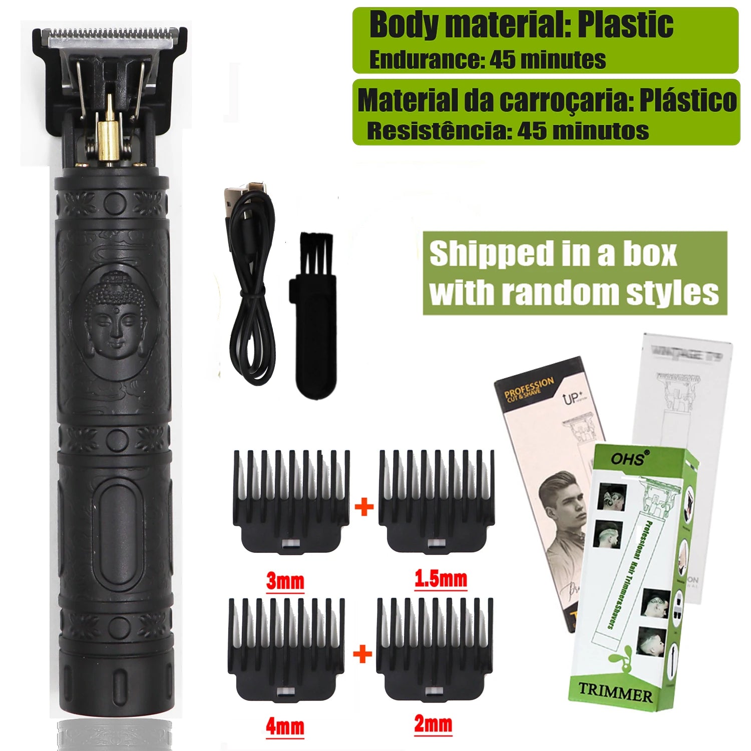 Vintage T9 Hair Clipper Beard Shaving Body Hair Trimmer Clippers Electric Men Haircut Machine 0mm Barber Shaver Beauty World Shop