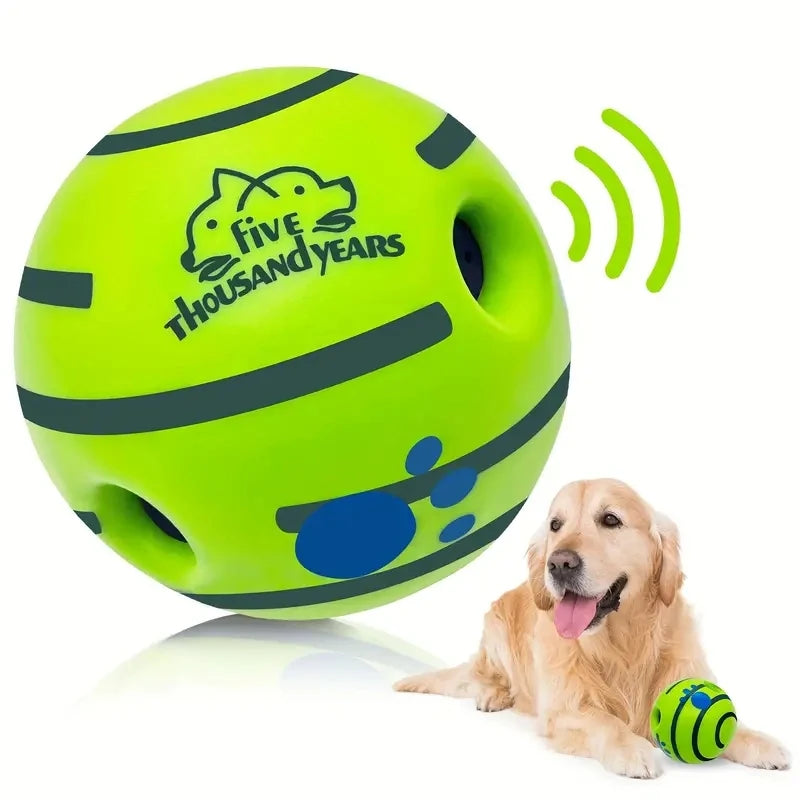 Funny Interactive Giggle Ball - Balls for Dog IQ Training, Pet Interactive Toy, Stimulating Play, Mental Stimulation, and Exerci Beauty World Shop
