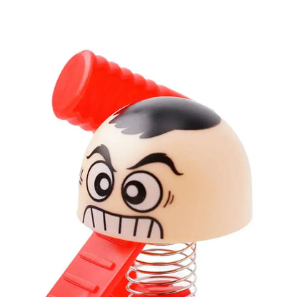 Mini Children's Head Knocking Little Man Fighting Red and Blue Attack and Defense Twin Parent Child Finger Fighting Game Machine Beauty Fashion