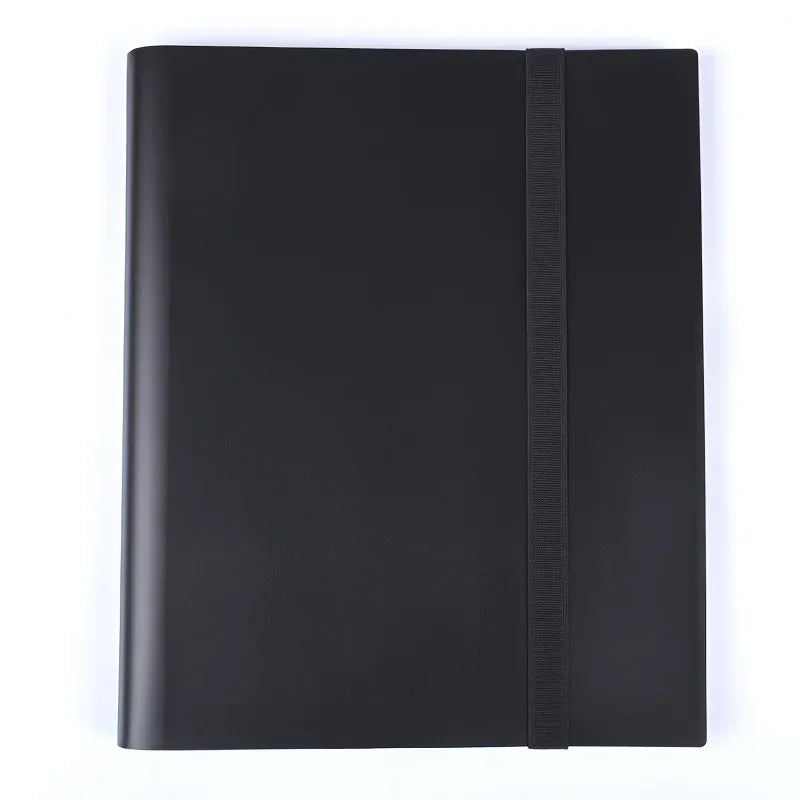 Trading card binder 4 pockets, 20 pages of 160 cards, side loading card book, football basketball card collector Beauty World Shop