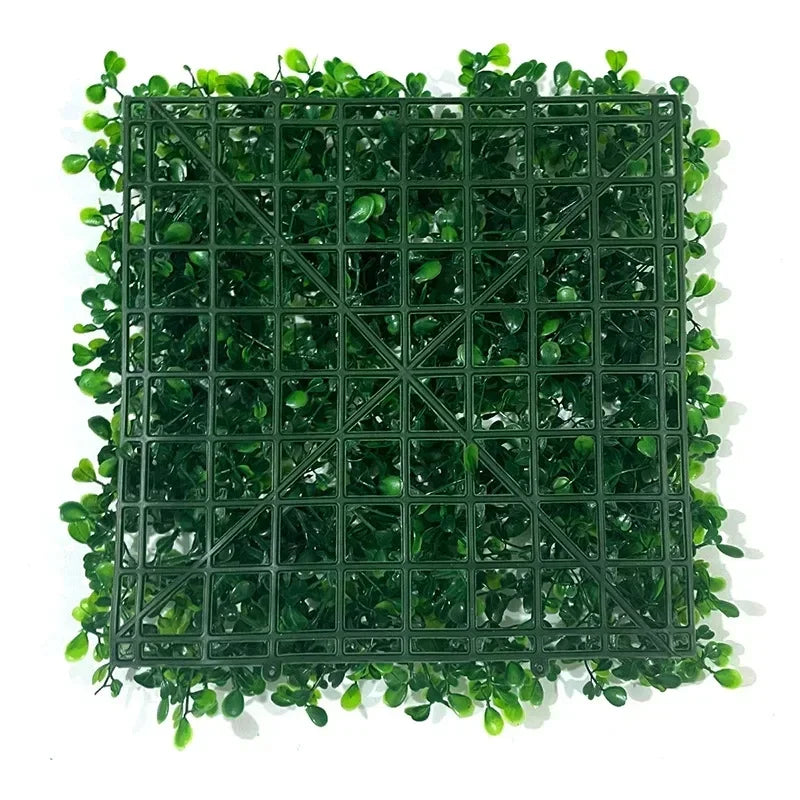 10pcs Artificial Plants Grass Wall Panel Boxwood Hedge Greenery UV Protection Green Decor Privacy Fence Backyard Screen Wedding Beauty World Shop