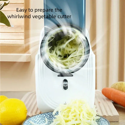 Multi-function Vegetable Cutter Household Kitchen Electric Vegetable Cutter Vegetable Slicer Shredder Automatic Beauty World Shop