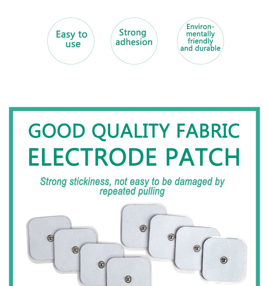 5*5cm  Unit Replacement Pads Non-woven Self Adhesive for  Patches Digital Machine Massager Body Massager Sticker Beauty World Shop