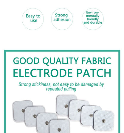 5*5cm  Unit Replacement Pads Non-woven Self Adhesive for  Patches Digital Machine Massager Body Massager Sticker Beauty World Shop