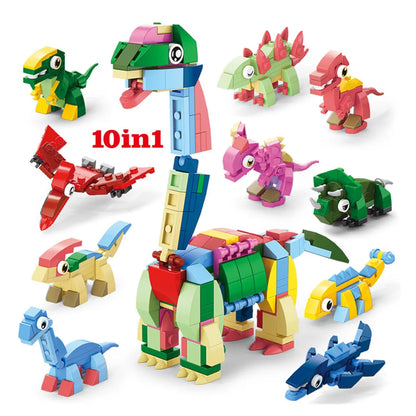 Insect World Animals Scorpion Mantis Ants Spider Birds Marine Animal Building Blocks Toys Desktop Ornaments Bricks Kids Gift Beauty World Shop