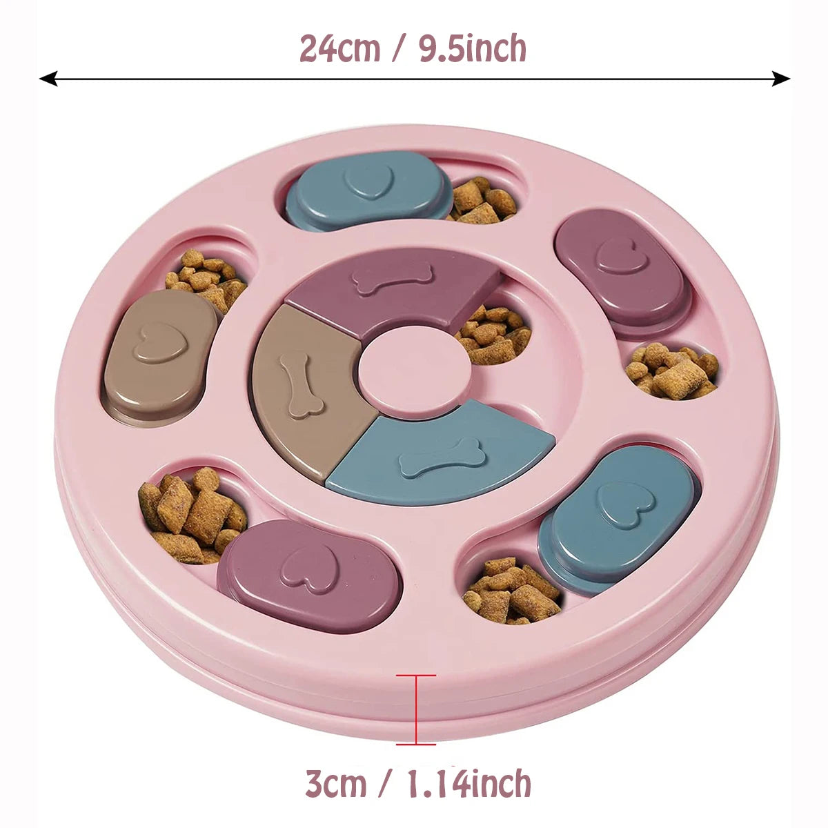 Dog Food Hiding Bowl, Slow Food Training, Dog Educational Toy To Relieve Boredom, Interactive Educational Feeding Toy Beauty World Shop