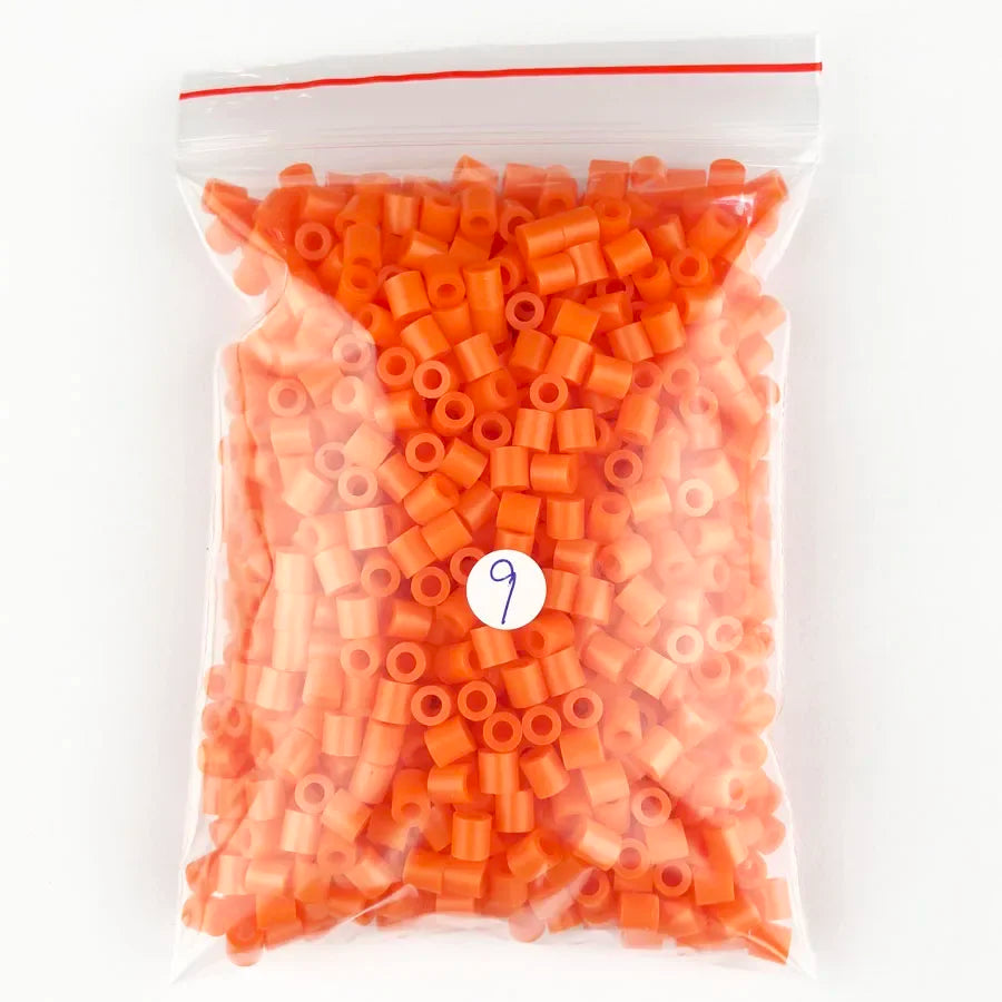 500pcs 5mm Hama Beads Perler Fuse Iron Beads GREAT KID FUN.Diy Intelligence Educational Toys Puzzles Beauty World Shop