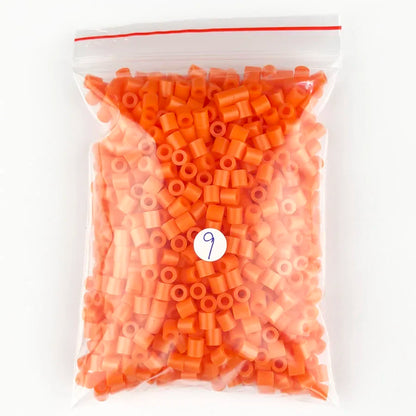 500pcs 5mm Hama Beads Perler Fuse Iron Beads GREAT KID FUN.Diy Intelligence Educational Toys Puzzles Beauty World Shop