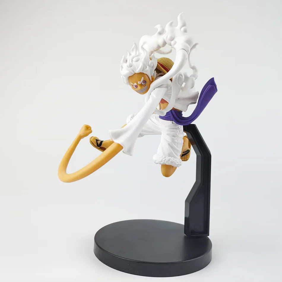 Anime ONE PIECE Figure Toy 18cm Nika Monkey D Luffy Action Figures Dolls Pvc Model Collectible Statue Toy Christmas Gift Beauty World Shop