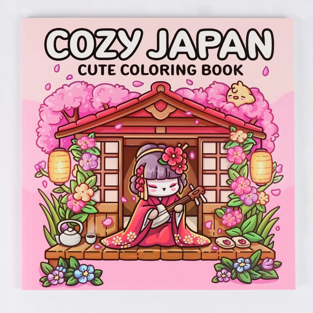 Cozy Japan: Cute Coloring Book for Adults and Teens with Charming Characters and Delightful Japanese Scenes for Relaxation Beauty World Shop