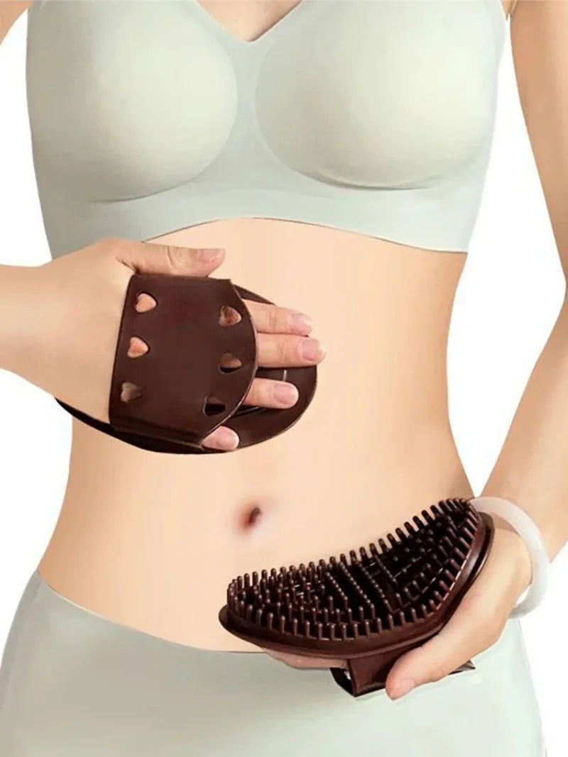 Universal Silicone Meridian Slimming Brush Leg Massage Tool Five Elements Dredging Body Beauty Health Care Scraping Equipment Beauty World Shop