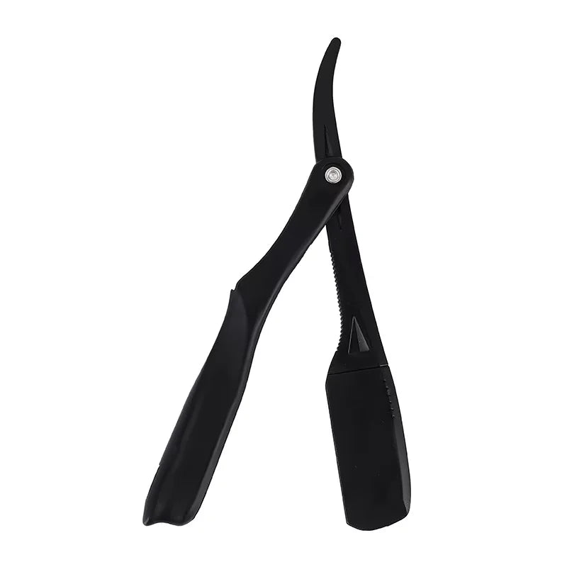 Professional Manual Shaver Straight Edge Plastic Barber Razor Folding Shaving Beard Cutter Straight Razor Wholesale Beauty World Shop