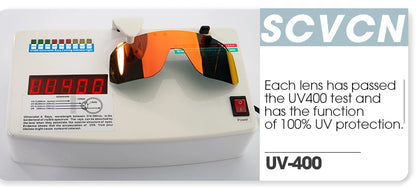 SCVCN New Cycling Glasses Bike Sunglasses Men UV400 Eyewear Outdoor Sports MTB Goggles Bicycle Women Riding Hiking Sunglasses Beauty World Shop