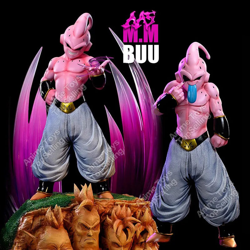 7.48in/19cm Anime Dragon Ball Figure Majin Buu Figurine PVC Action Figures Collection Model Toys Gifts Beauty World Shop
