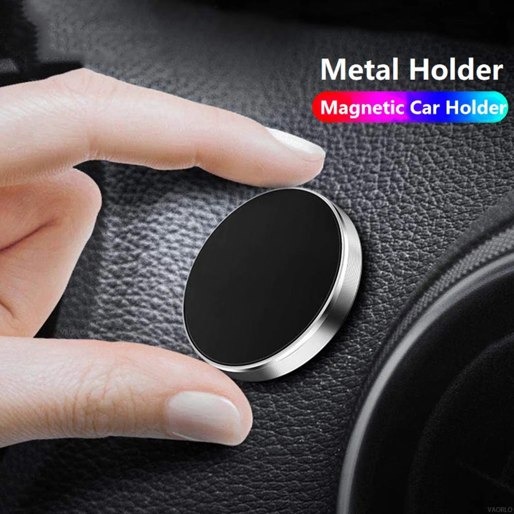 Car Magnetic Phone Holder 360°  Stand Magnet Car Mount Cell Mobile Phone Wall Nightstand GPS For iPhone Android Universal Beauty World Shop
