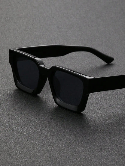 1/2 PC S Classic Fashion Square Plastic Frame Women Sunglasses For Men Daily Life Shades Eyewear Accessories. Beauty World Shop