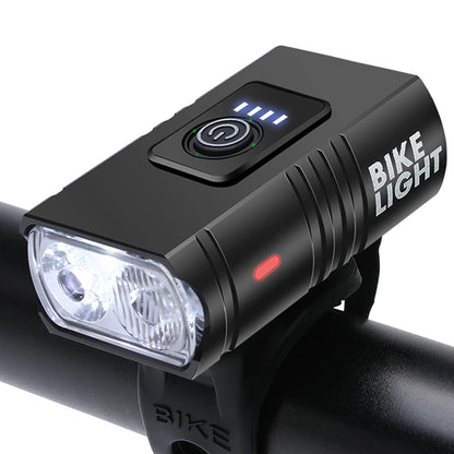 T6 LED Bike Light USB Rechargeable Bicycle Lights Front 6 Modes MTB Flashlight Bicycle Headlight for Cycling Bicycle Front Lamp Beauty World Shop