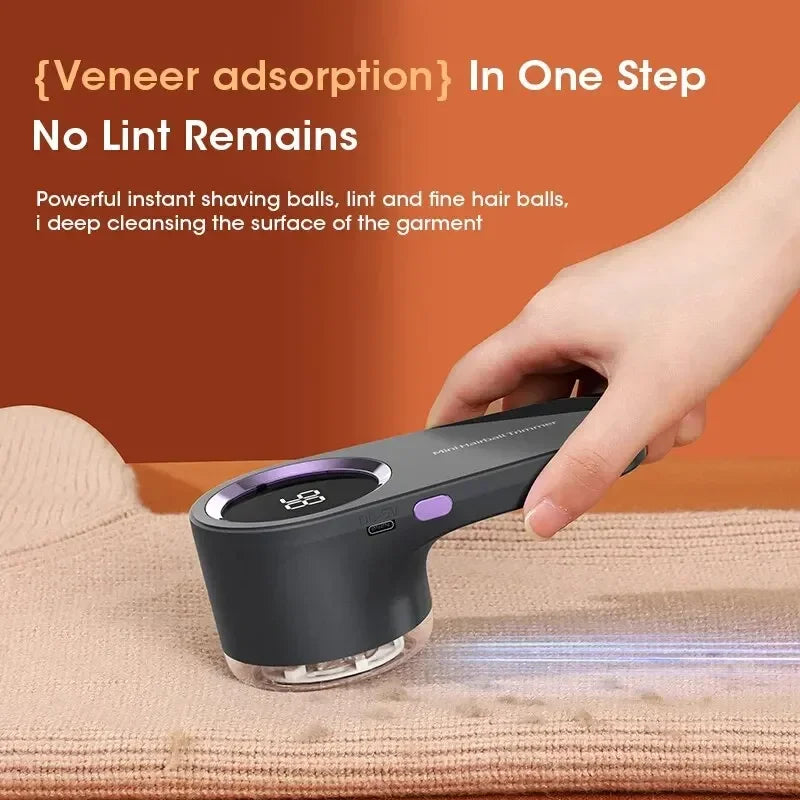 Electric Lint Remover Electric Pellet Fluff Remover Digital Display Debobbler Clothes Shaver Multifunction for Clothes Sweater Beauty World Shop