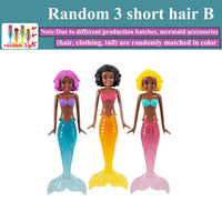 random 3 s hair B
