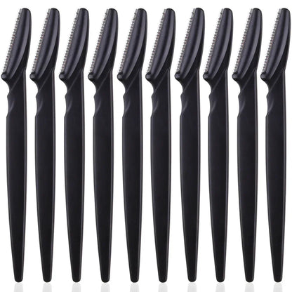 Portable Eyebrow Trimmer Blade Women's Face Shaver Safety Knife Makeup Scraper Hair Removal Tool for Eyebrow Epilation Beauty Trend Shop