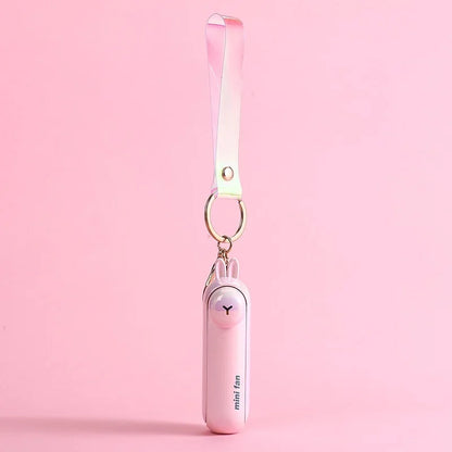 Wholesale Cute Mini Fan Kipas Portable Hand Fold Bedside Office USB Charge Battery Table Desk Cooling Beauty World Shop