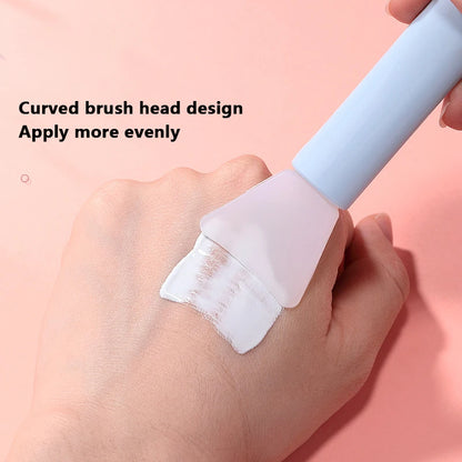 Silicone Facial Mask Brush Soft Hair Facial Mask Brush Brush Applicator For Facial Mask Beauty Salon Brushes Makeup Tools Beauty World Shop