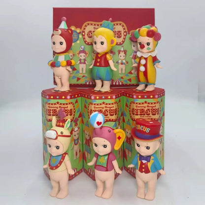 Sonny Angel Circus Series Blind box Action Figures Cute Mysterious Surprise Toy Anime Model Doll Child Christmas Gift Beauty World Shop
