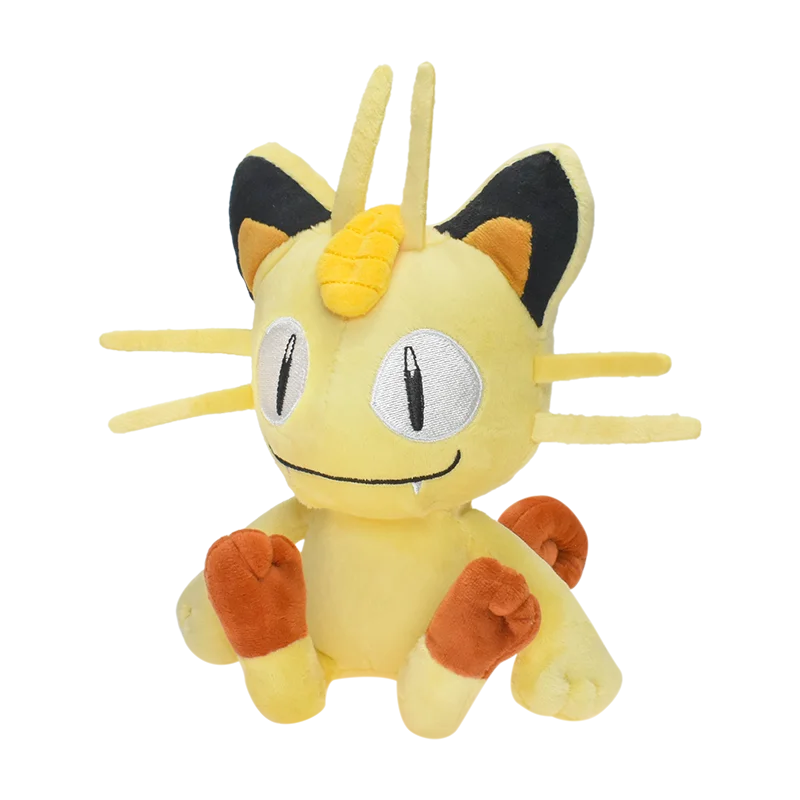 Psyduck Wobbuffet Scorbunny Meowth Mewtwo Mew Piplup Chikorita Pidgeotto Plush Toys Game for Collectible Gift,Soft Plushies Beauty World Shop