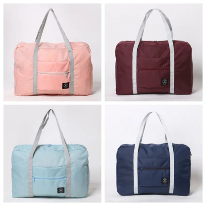 Foldable Travel Duffel Bag for Airlines Carry on Bag for Women and Girls Lightweight Large Capacity Sports Weekend Trip Overnigh Beauty World Shop