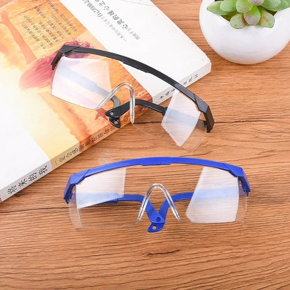 3Pcs Anti-Splash Work Safety Glasses Eye Protecting Lab Goggles Protective Industrial Wind Dust Proof Goggles Cycling Glasses Beauty Trend Shop