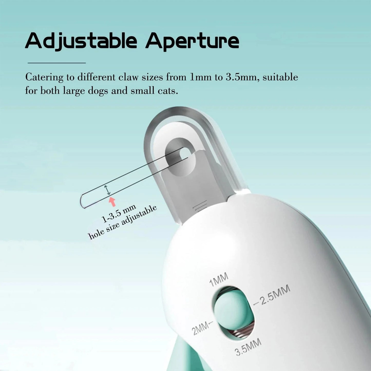 Cat Dog Nail Clipper Cutter Professional Pet Nail Clippers with Adjustable Hole Pet Claw Trimmer Puppy Kitten Care Grooming Tool Beauty World Shop