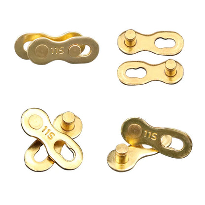 5 Pair Bicycle Chain Link Connector Joints Magic Buttons Cycling Speed Quick Master Links For Mountain Bike 6/7/8/9/10/11/12 S Beauty World Shop