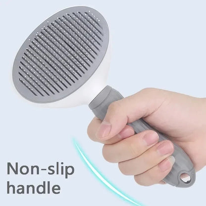 Pet Dog Brush Cat Comb Self Cleaning Pet Hair Remover Brush For Dogs Cats Grooming Tools Pets Dematting Comb Dogs Accessories Beauty Fashion