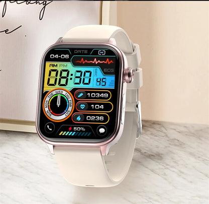 2025 New 24-Hour Health Monitoring Smart Watch Men Uric Acid Blood Lipids Heart Rate Bluetooth Call Smartwatch Women Beauty World Shop