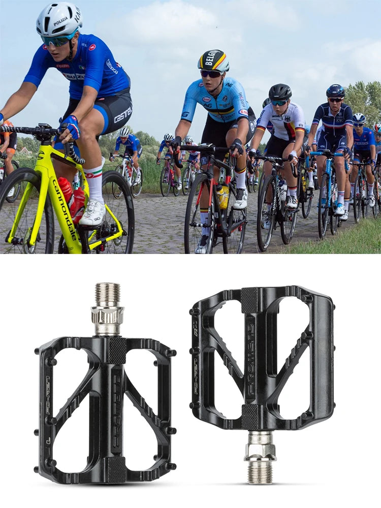 R27 Road Bicycle Pedal Non Slip DU Bearing Bike Pedal Light Weight Cycling Platform Classic Pedal Cycling Accessories Beauty World Shop