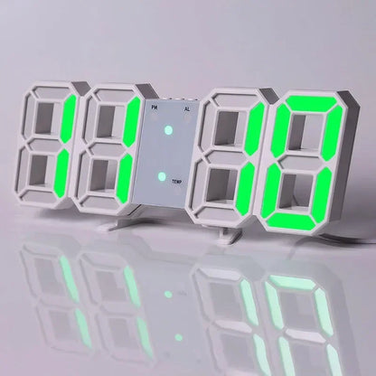 Digital Wall Clock Desk Watches Electronic Alarm Modern Home Decoration for Bedroom Decor Interior Led Table Clocks Living Room Beauty World Shop