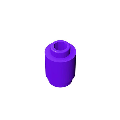 MOC 10PCS 3062 Round 1x1 Building Blocks High-Tech 30068 House Castle Bricks Educational Particle Toys Children Birthday Gifts Beauty World Shop