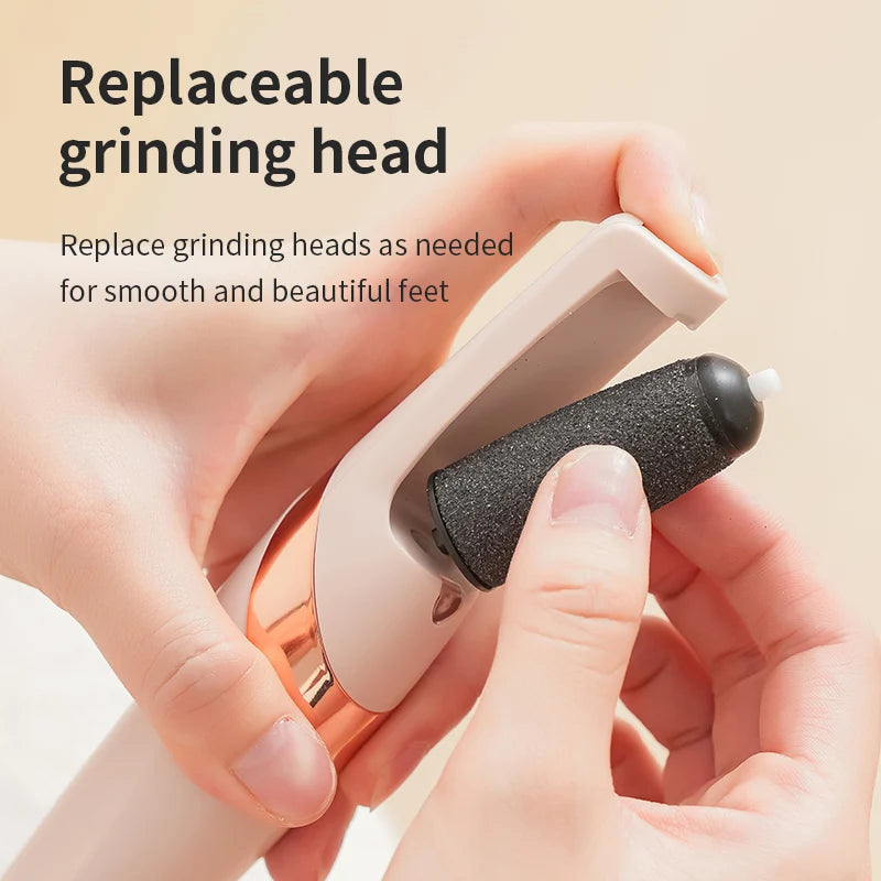 HOMEFISH Electric Foot Grinder Automatic Foot Callus Rubbing Pedicure Dead Skin Callus Remover for  Foot Beauty Machine Beauty World Shop