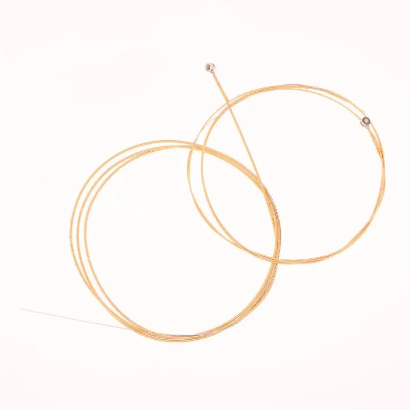 1 Pcs Smooth-Feel Non-Oxidation Acoustic Guitar Strings Set - Ideal For Ballad & Ethnic Plucked Instruments Beauty World Shop