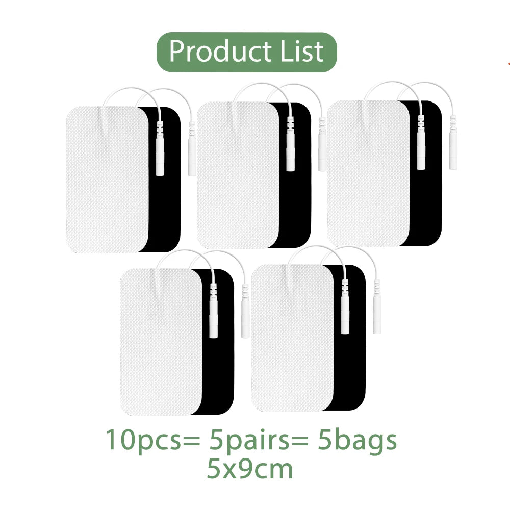 10/20/50Pcs Tens Electrode Pads Gel Self-adhesive Patches For Acupuncture Massager Slimming Pulse EMS Muscle Stimulator Sticker Beauty World Shop