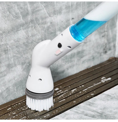 Household Multipurpose Cleaning Brush  Kitchen Gadgets Hair Brushes Bathroom Broom Toilet Mops Electric Cordless Spin Scrubber