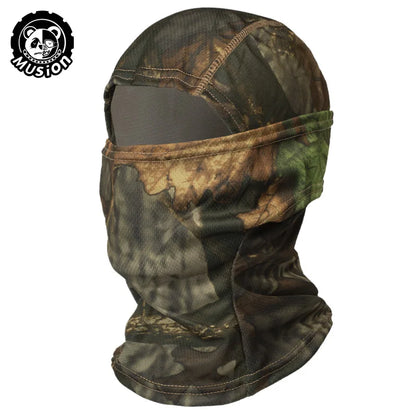 MusionTactical Balaclava Full Face Mask Quick-dryHiking Cycling Camping Hunting AirsoftHood Cap Bike Head Cover Summer Men Women Beauty World Shop