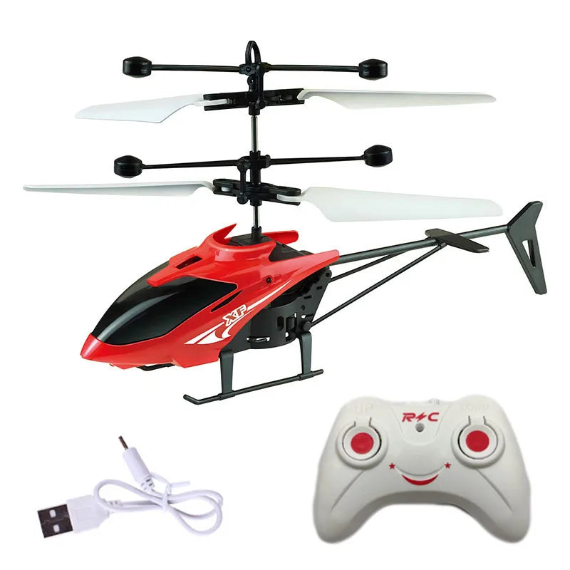 Rechargeable Mini RC Drone Remote Safe Fall-resistant RC Helicopters Drone Children Toys with Different Patterns Beauty World Shop