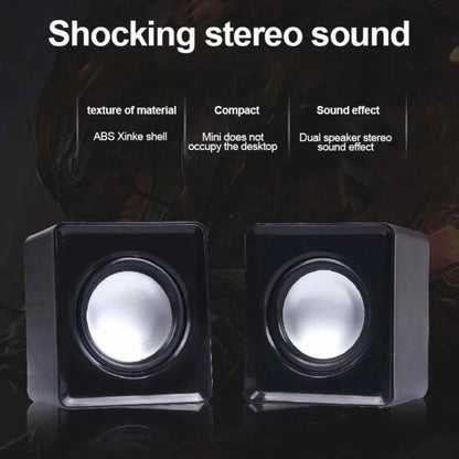Computer Speaker For PC Laptop Desktop Caixa De Som Sound Box Music Audio System Bocina Column Acoustics Coluna Amplified Unit Beauty World Shop
