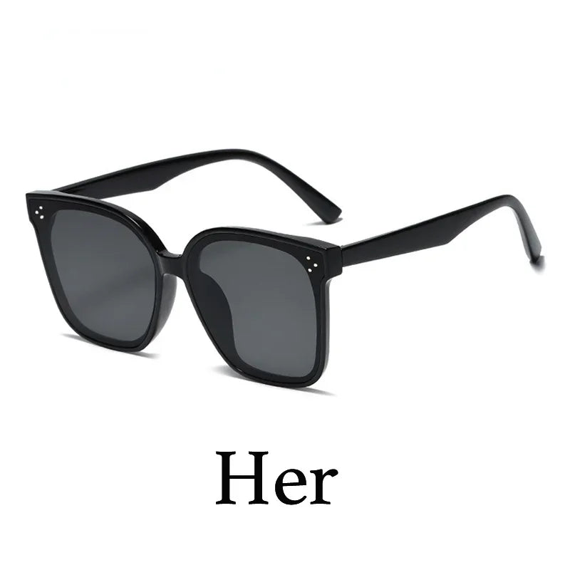 SZTZX New Trend Sunglasses For Women And Men Simple Design Decorative Glasses Car Driving Eyewear Unisex Sun Glasses UV400 Beauty World Shop