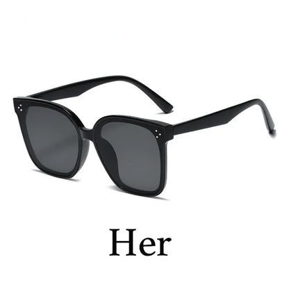 SZTZX New Trend Sunglasses For Women And Men Simple Design Decorative Glasses Car Driving Eyewear Unisex Sun Glasses UV400 Beauty World Shop