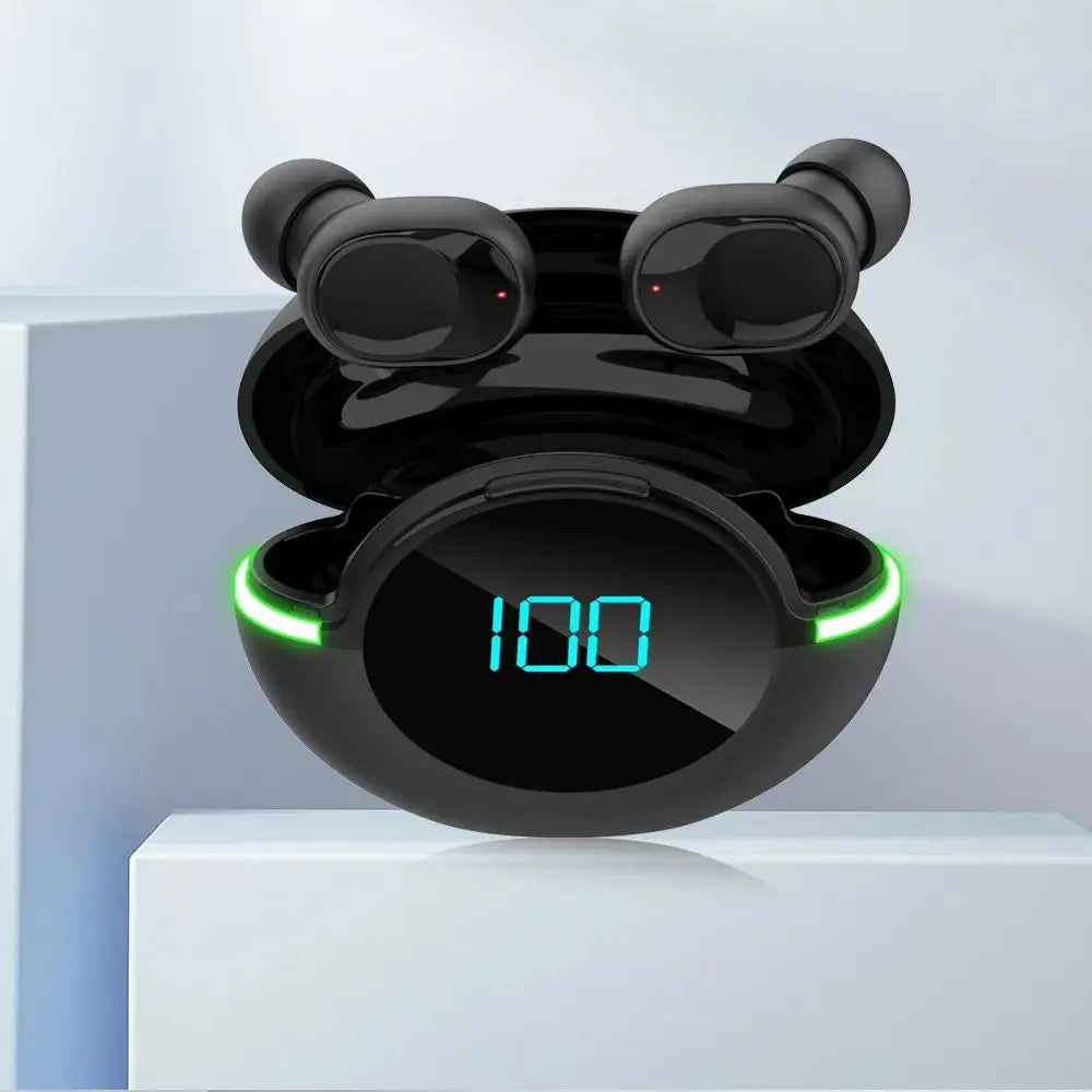 #Y80 New Bluetooth Earphones Tws Wireless Sports Running Waterproof Noise Reduction Gaming Esports Mobile Digital Display Beauty World Shop