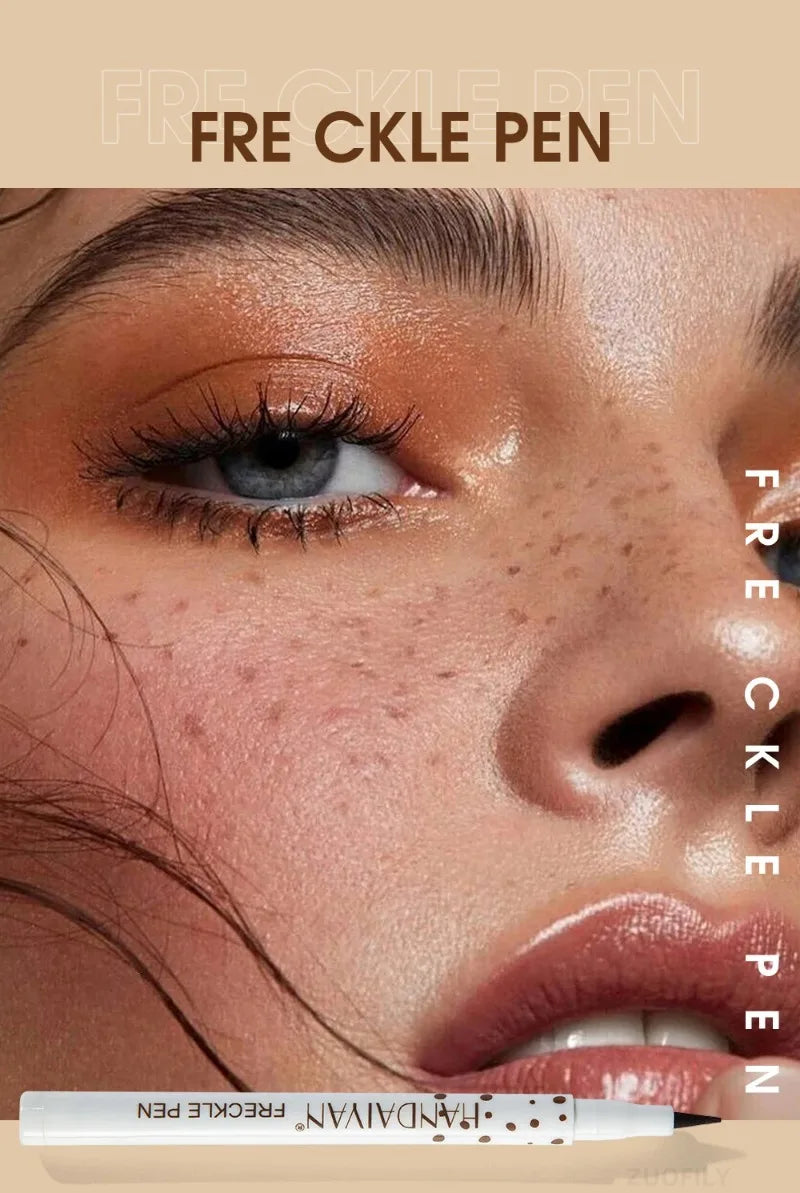 1PC Face Fake Freckles Pen Natural Waterproof Lifelike Fake Freckles Pen for Long Lasting Look Dot Spot Pen Makep Tool Cosmetic Beauty World Shop