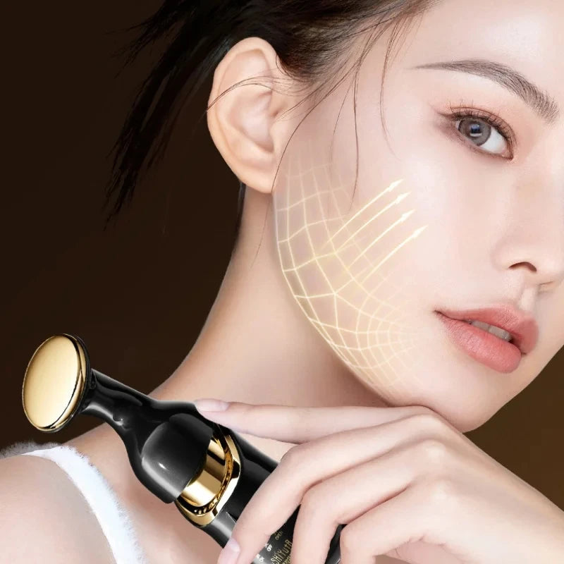 Microcurrent Facial Massager – Lift & Firm Skin, Reduce Wrinkles Face, Neck & Eye Rejuvenation Beauty World Shop